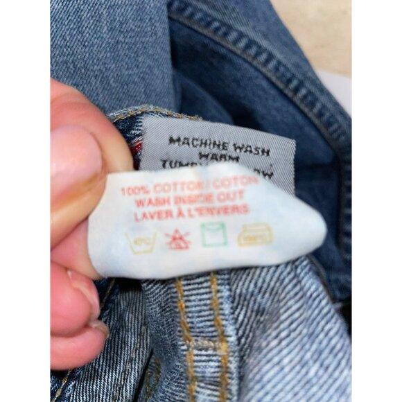 Vintage Silver Jeans Co. Women's Button-Fly Medium Wash Denim Jeans Size 28/34 - Picture 11 of 11